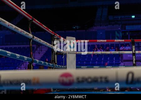 Liverpool, UK. 05th Oct, 2024. Nick Ball vs Ronny Rios - Saturday 5th October 2024 - M&S Bank Arena Liverpool - WBA Featherweight Championship Of The World Credit: Samuel Wardle/Alamy Live News Stock Photo