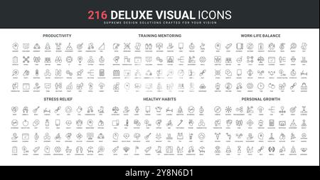 personal efficiency symbol icon, black vector sign with editable ...