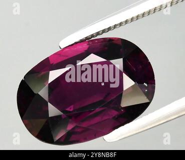 Radiant Ruby Gemstone Captured in Pristine Clarity Stock Photo - Alamy