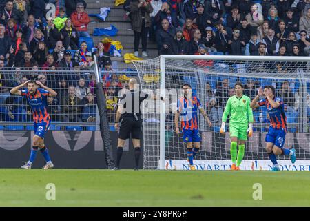 Basel, Switzerland. 06th Oct, 2024. Basel, Switzerland, October 06st 2024: Luca Cibelli (referee) during the Super League football match between FC Basel 1893 and BSC Young Boys at St. Jakob Park in Basel, Switzerland. Philipp Kresnik (Philipp Kresnik/SPP) Credit: SPP Sport Press Photo. /Alamy Live News Stock Photo