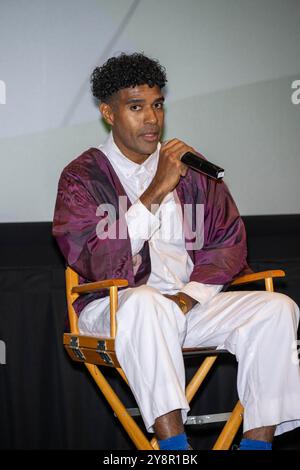 Hollywood, USA. 05th Oct, 2024. CEO of ReelwUrld Jan Lucanus attends 2024 Annual Real to Reel Global Youth Film Festival presented by Better Youth Inc at Los Angeles Film School, Los Angeles, CA, October 5th, 2024 Credit: Eugene Powers/Alamy Live News Stock Photo