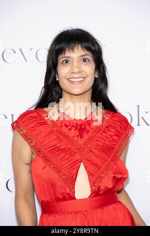 West Hollywood, USA. 05th Oct, 2024. Actress Esther Mira attends Evoken - Holistic Fitness 1 year Anniversary Celebration at Evoken, Los Angeles, CA, October 5th, 2024 Credit: Eugene Powers/Alamy Live News Stock Photo