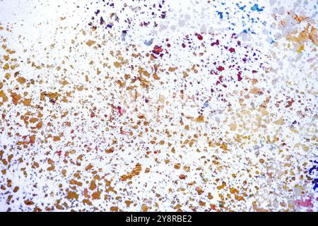 Abstract colorful background with gold Stock Photo