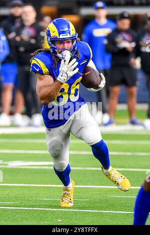 Los Angeles Rams' Jordan Whittington runs against the Philadelphia ...