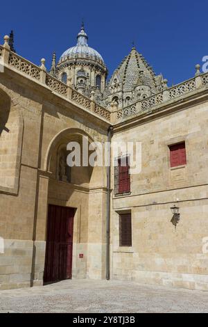 Cathedral of Salamanca, Castilla y Leon, Spain, Europe Stock Photo