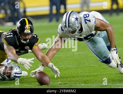 Pittsburgh Steelers linebacker Nick Herbig (51) in action during the ...