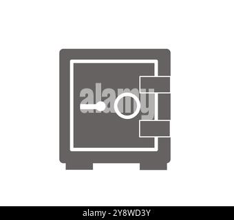 safe box icon vector illustration Stock Vector