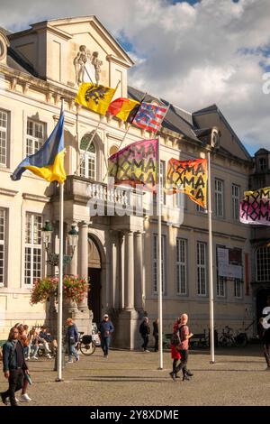 Belgium, Flanders, Bruges, de Burg, Brugse Vrije, Liberty of Bruges, governor’s mansion Stock Photo