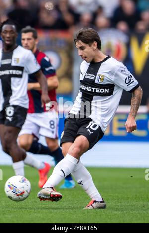 Adrian Bernabe (Parma) during the Italian Serie A match between Bologna 0-0 Parma at Renato DallAra Stadium October 5, 2024 in Bologna, Italy. Credit: Maurizio Borsari/AFLO/Alamy Live News Stock Photo