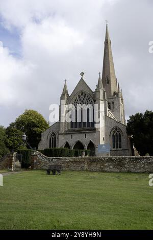 St Mary's parish church, Snettisham, Norfolk, England, UK Stock Photo