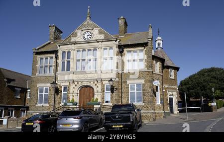 Hunstanton Town Council and Town Hall, The Green, Hunstanton, Norfolk, England, UK Stock Photo