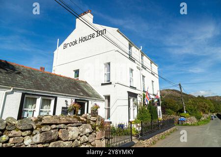 Brook House Inn country pub in Boot Eskdale, Cumbria, Lake District, England Stock Photo