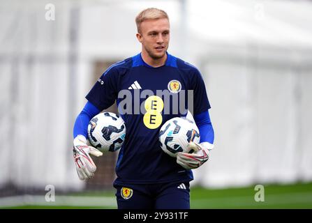 Scotland's Robby McCrorie during a training session at Lesser Hampden ...