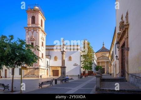 Tower of Santo Domingo de Silos, Cordoba, Andalusia, Spain, Europe Stock Photo