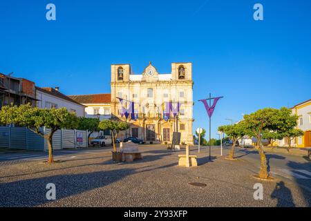 Sao Bartolomeu Church, Vila Vicosa, Evora district, Alentejo, Portugal, Europe Stock Photo