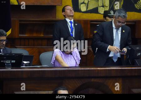 ASAMBLEA PRIMERAVICEPRESIDENCIA Quito October 8, 2024 National Assembly, election of the first Vice-Presidency of the National Assembly API DANIEL MOLINEROS Quito Pichincha Ecuador POL ASAMBLEAPRIMERAVICEPRESIDENCIA 932ff91dab9a37c8ec0e55ca2ba81a65 Copyright: xDanielxMolinerosx Stock Photo