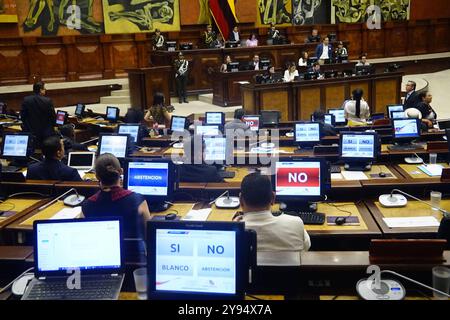 ASAMBLEA PRIMERAVICEPRESIDENCIA Quito October 8, 2024 National Assembly, election of the first Vice-Presidency of the National Assembly API DANIEL MOLINEROS Quito Pichincha Ecuador POL ASAMBLEAPRIMERAVICEPRESIDENCIA 05d091e3ab76e1c49cf1f135ec77f1b6 Copyright: xDanielxMolinerosx Stock Photo