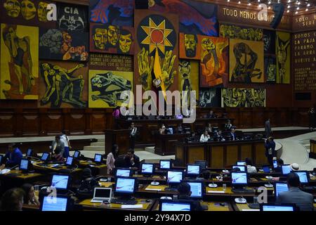 ASAMBLEA PRIMERAVICEPRESIDENCIA Quito October 8, 2024 National Assembly, election of the first Vice President of the National Assembly API DANIEL MOLINEROS Quito Pichincha Ecuador POL ASAMBLEAPRIMERAVICEPRESIDENCIA 73066a5835db624009f730bc43206a83 Copyright: xDanielxMolinerosx Stock Photo