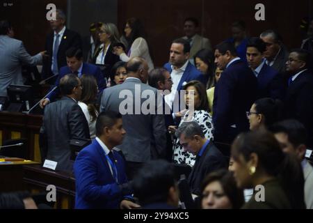 ASAMBLEA PRIMERAVICEPRESIDENCIA Quito October 8, 2024 National Assembly, election of the first Vice President of the National Assembly API DANIEL MOLINEROS Quito Pichincha Ecuador POL ASAMBLEAPRIMERAVICEPRESIDENCIA 5efda10cf8153b32f6b8dec8f373a745 Copyright: xDanielxMolinerosx Stock Photo