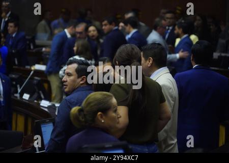 ASAMBLEA PRIMERAVICEPRESIDENCIA Quito October 8, 2024 National Assembly, election of the first Vice-Presidency of the National Assembly API DANIEL MOLINEROS Quito Pichincha Ecuador POL ASAMBLEAPRIMERAVICEPRESIDENCIA 5f822a05ac80fa1bbb2d81a767d19beb Copyright: xDanielxMolinerosx Stock Photo