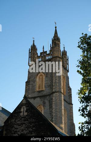 St John The Baptist City Parish Church, Cardiff, Wales Stock Photo