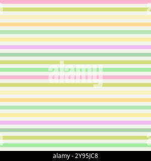 Colorful stripes texture seamless pattern Stock Vector