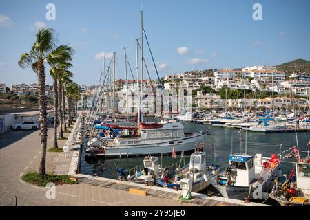 Sitges in Summer Stock Photo