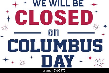 Celebration Columbus Day background design Columbus Day with ship Vector illustration Stock Vector