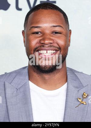 West Hollywood, United States. 08th Oct, 2024. WEST HOLLYWOOD, LOS ANGELES, CALIFORNIA, USA - OCTOBER 08: Luke Tennie arrives at the World Premiere Of Apple TV  Series' 'Shrinking' Season 2 held at the Pacific Design Center on October 8, 2024 in West Hollywood, Los Angeles, California, United States. (Photo by Xavier Collin/Image Press Agency) Credit: Image Press Agency/Alamy Live News Stock Photo