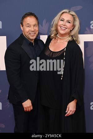 London, UK. October 9th, 2024. Stephen Graham and Hannah Walters arriving at the BFI London Film Festival’s Opening Night Gala of Blitz. Credit: Doug Peters/EMPICS/Alamy Live News Stock Photo