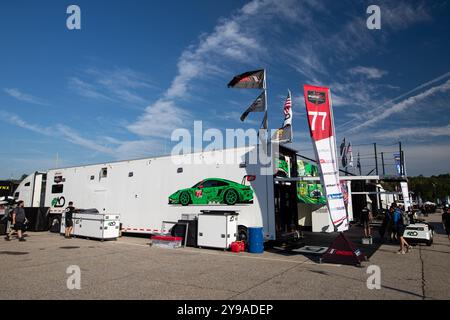 IMSA paddock ambiance during the 2024 Motul Petit Le Mans, 11th round of the 2024 IMSA SportsCar Championship, from October 10 to 12, 2024 on the Michelin Raceway Road Atlanta in Braselton, Georgia, United States of America - Photo Joao Filipe/DPPI Credit: DPPI Media/Alamy Live News Stock Photo