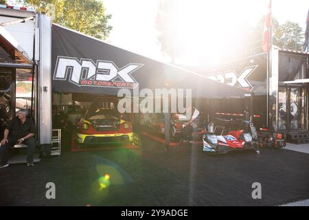 MDK Motorsports, Porsche 911 GT3 R, ambiance paddock during the 2024 Motul Petit Le Mans, 11th round of the 2024 IMSA SportsCar Championship, from October 10 to 12, 2024 on the Michelin Raceway Road Atlanta in Braselton, Georgia, United States of America - Photo Joao Filipe/DPPI Credit: DPPI Media/Alamy Live News Stock Photo