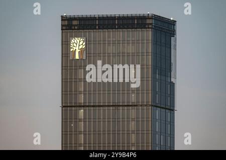 Doha, Qatar - October 02, 2024: Banyan Tree Doha At La Cigale Msheireb Downtown Doha Stock Photo