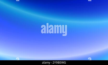 A serene and calming blue gradient background with subtle white lines swirling across the surface. Perfect for creating a peaceful and relaxing atmosp Stock Vector