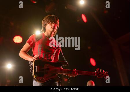 June 29, 2024: Tye Trujillo performs with Suicidal Tendencies at the Hellfest Open Air festival in Clisson, France Stock Photo