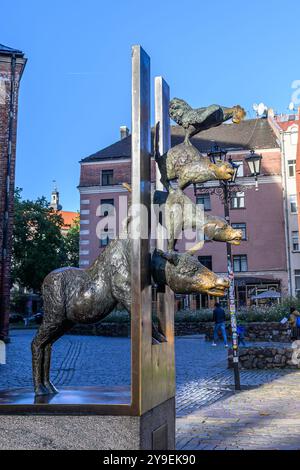 Town Musicians of Bremen Stock Photo