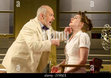 Jessica Raine (Cleo Singer), Nicholas Woodeson (Mr Prince) in ROCKET TO ...