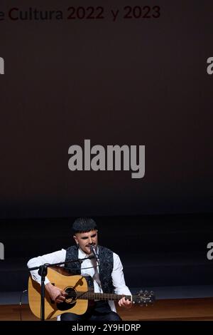 Madrid, Spain. 10th Oct, 2024. Rodrigo Cuevas attends the delivery of the National Culture Awards 2022-2023 at Reina Sofia Museum on October 10, 2024 in Madrid, Spain. Credit: Album/Alamy Live News Stock Photo