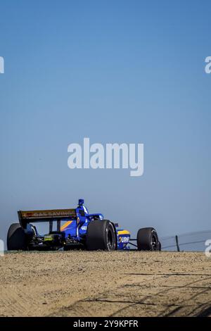 KYFFIN SIMPSON (R) (4) of Bridgetown, Barbados practices for the Firestone Grand Prix of Monterey at WeatherTech Raceway Laguna Seca in Salinas, CA Stock Photo