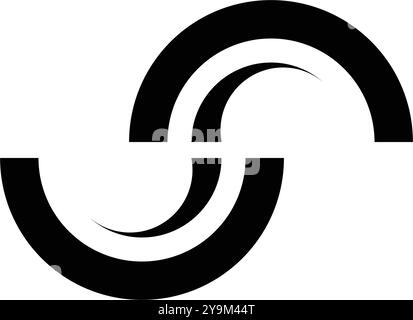semicircle icon illustration design Stock Vector