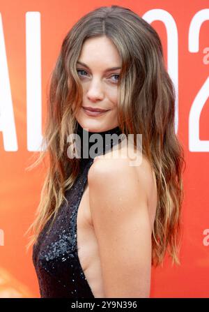 Leila George attending the BFI London Film Festival special screening