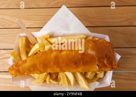 England, Kent, Dover, Fish and Chips Stock Photo