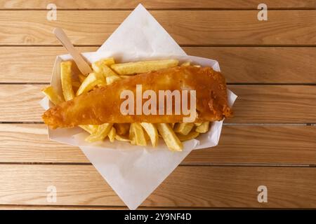 England, Kent, Dover, Fish and Chips Stock Photo