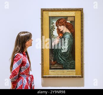 Dante Gabriel Rossetti, Proserpine 1882 Oil on canvas. Birmingham