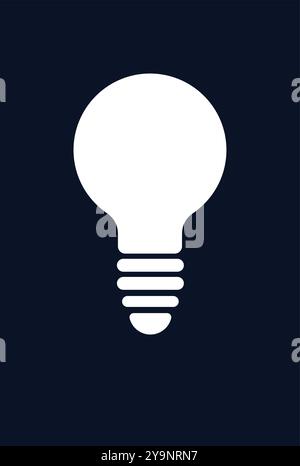 Blub Icon, blub logo, idea logo Stock Vector
