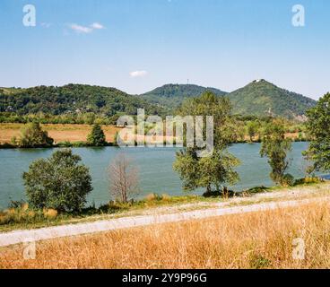 New Danube ,Neue Donau, Vienna, Austria, Europe. Stock Photo