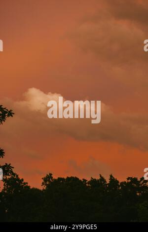 Unusal Sky color and pattern background Stock Photo
