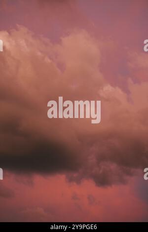 Unusal Sky color and pattern background Stock Photo