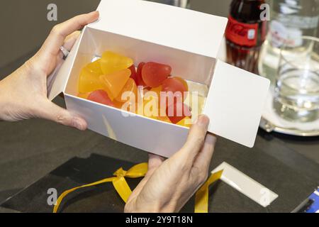 Brussels, Belgium. 11th Oct, 2024. This picture is taken during the first Minister's council meeting of the new Flemish Government, in Brussels on Friday 11 October 2024. BELGA PHOTO NICOLAS MAETERLINCK Credit: Belga News Agency/Alamy Live News Stock Photo