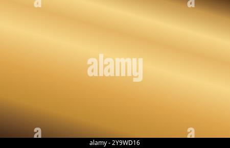 Elegant and luxurious golden gradient background with soft transitions Stock Vector